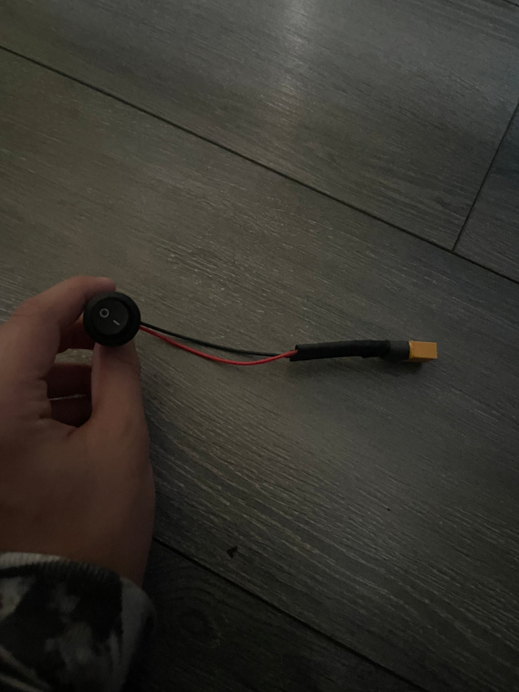 Hidden Baja light switch