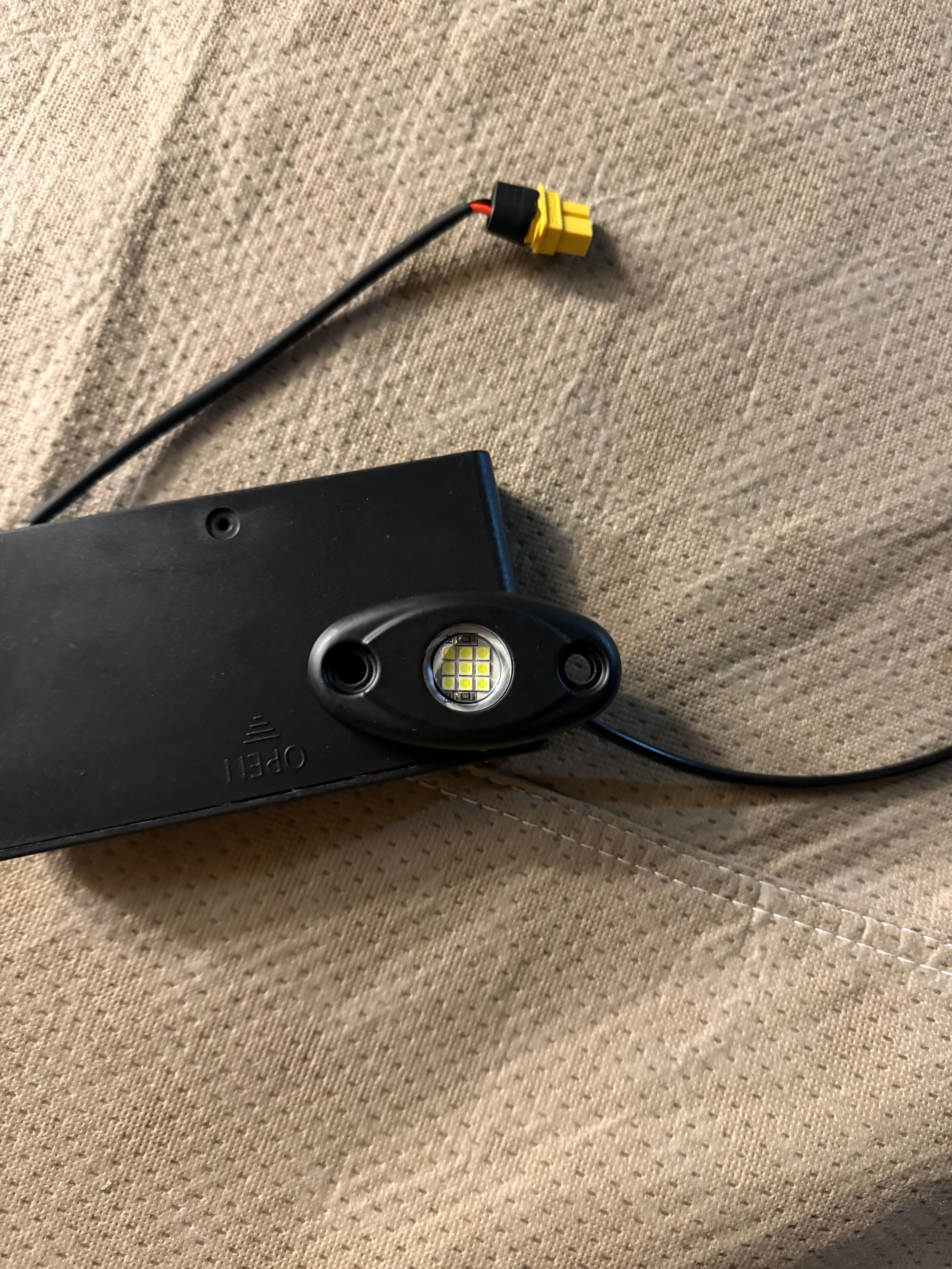 Factory battery powered rock lights