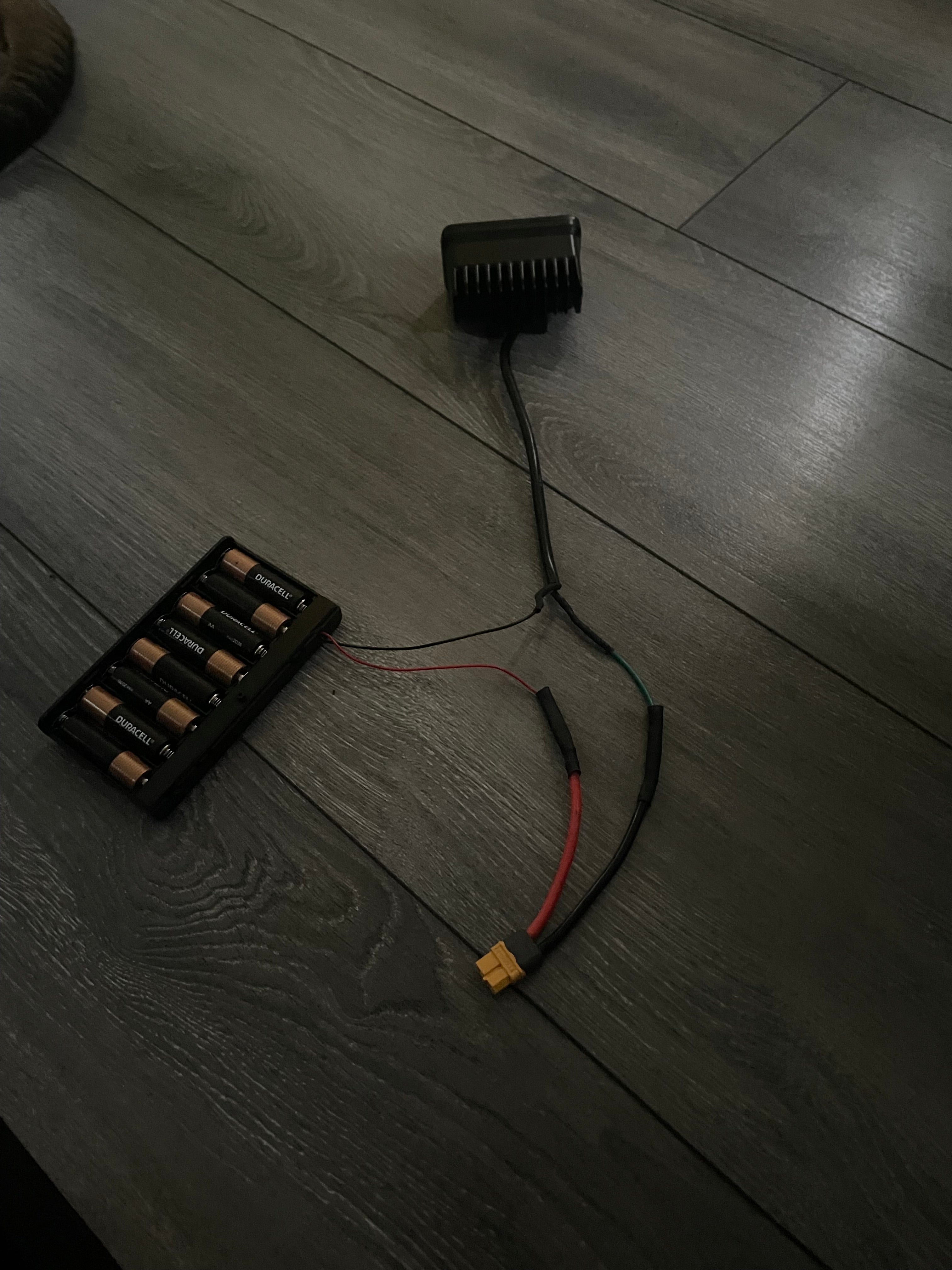 Hidden Baja light switch