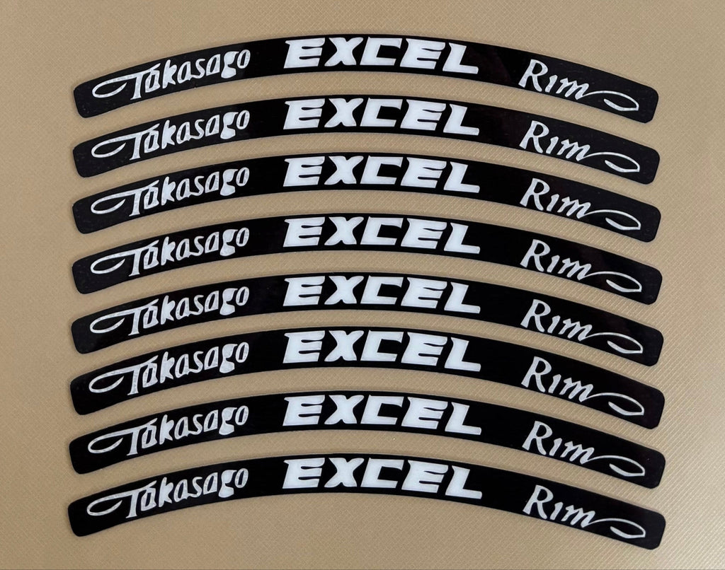 Excel Wheel Decals