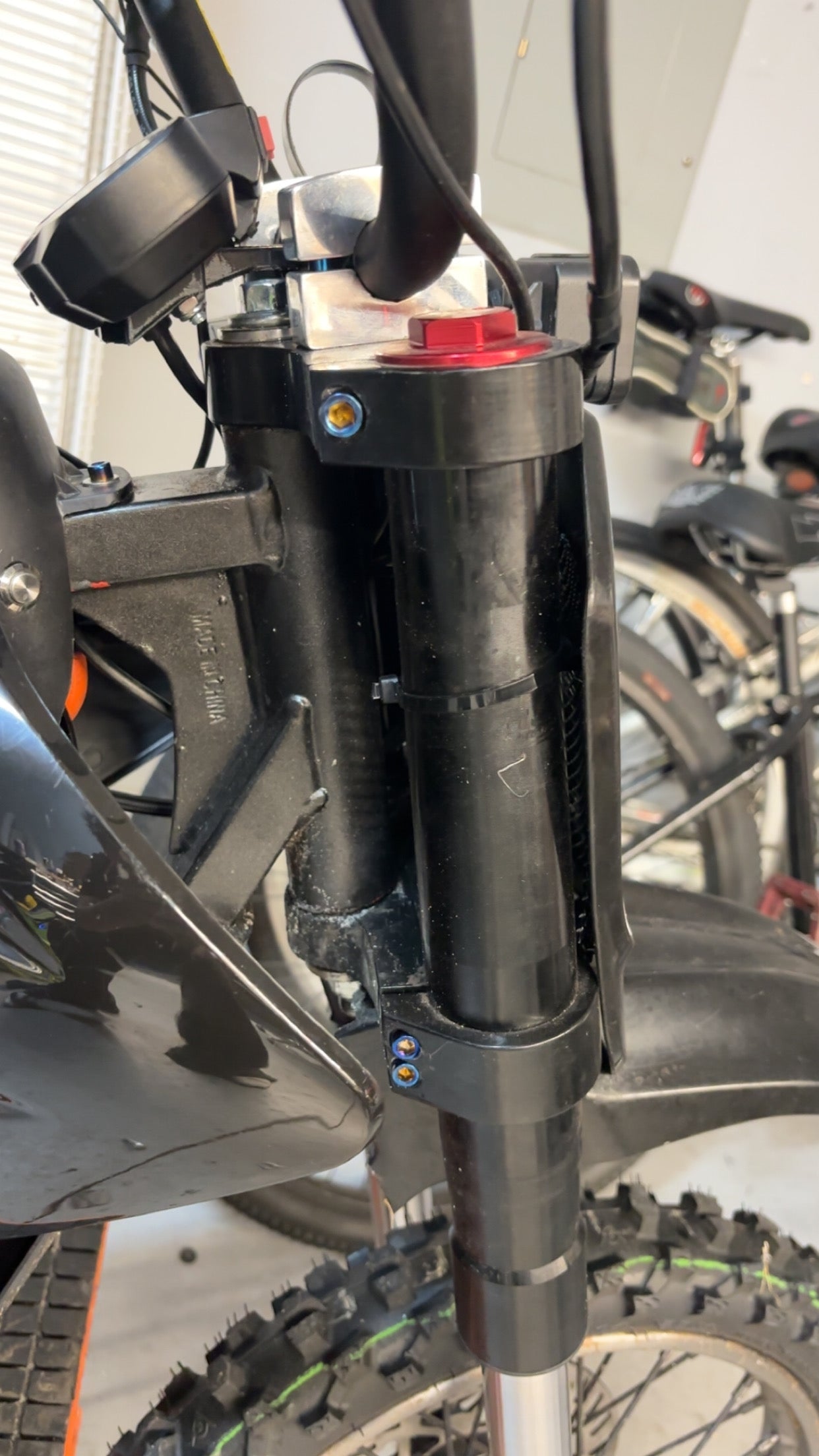 Triple Clamp Titanium Bolts