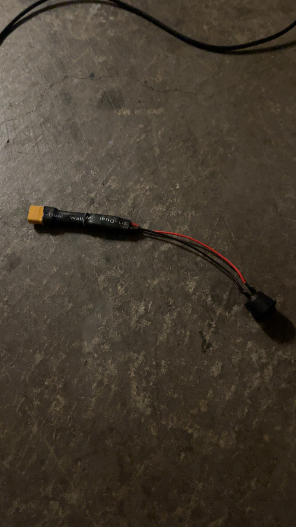 Hidden battery powered rock light switch