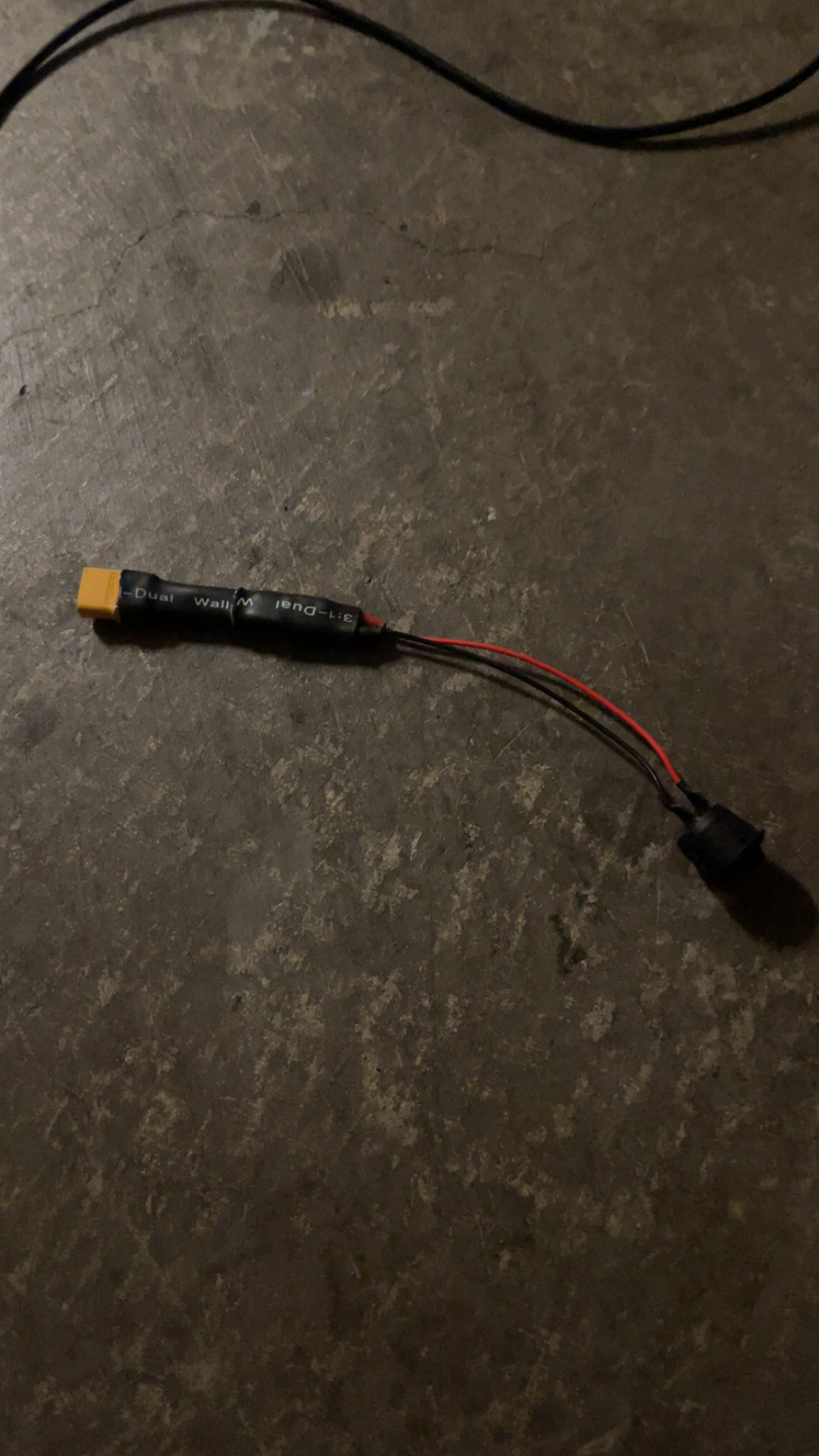 Hidden battery powered rock light switch