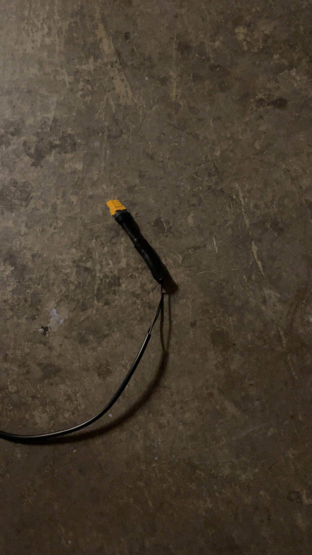 Hidden battery powered rock light switch