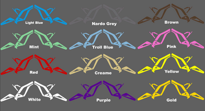 Ebike Solid Color Wrap Kit