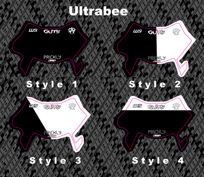 Predesigned UltraBee Plate Decal