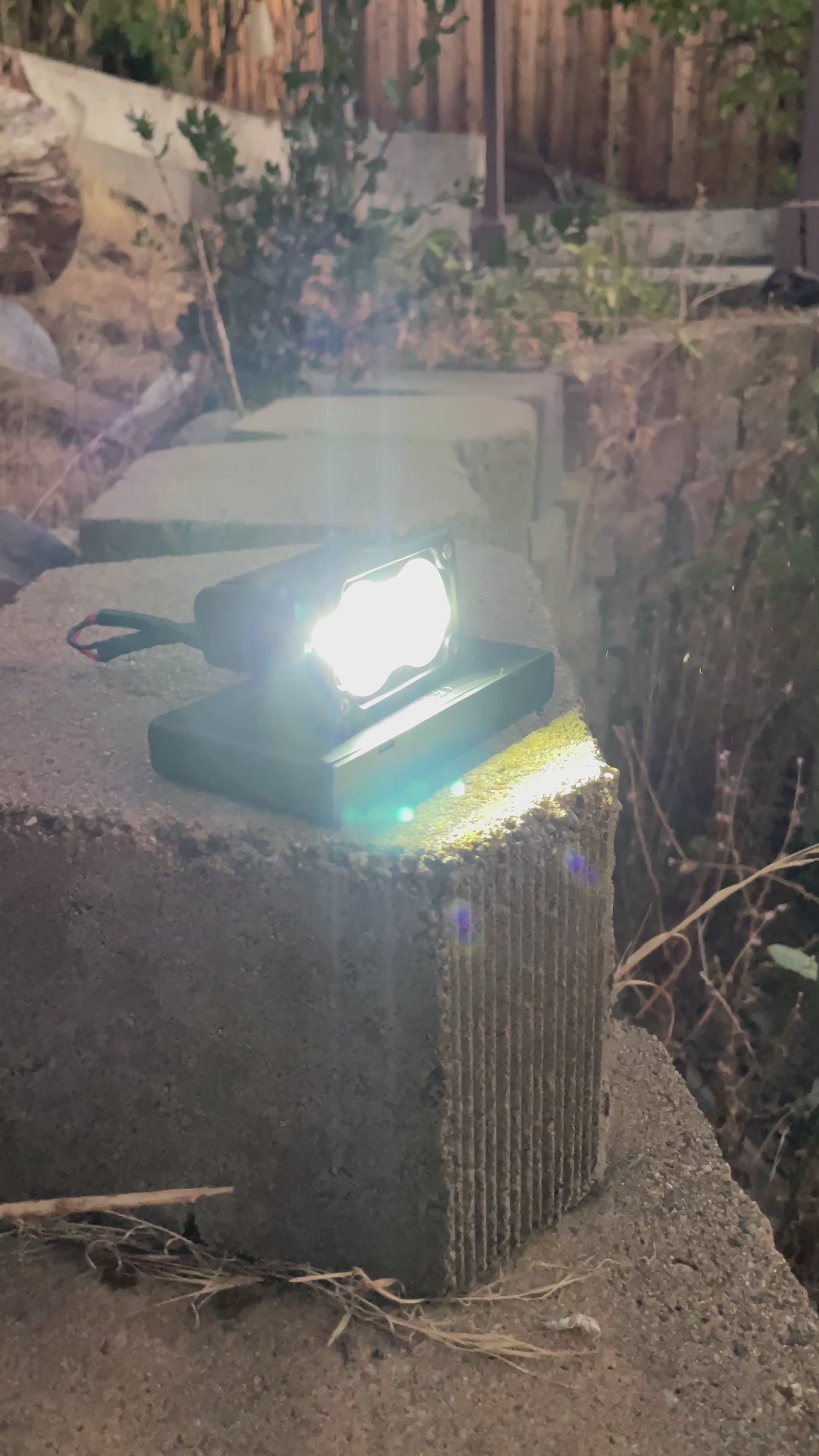 Battery power Baja lights