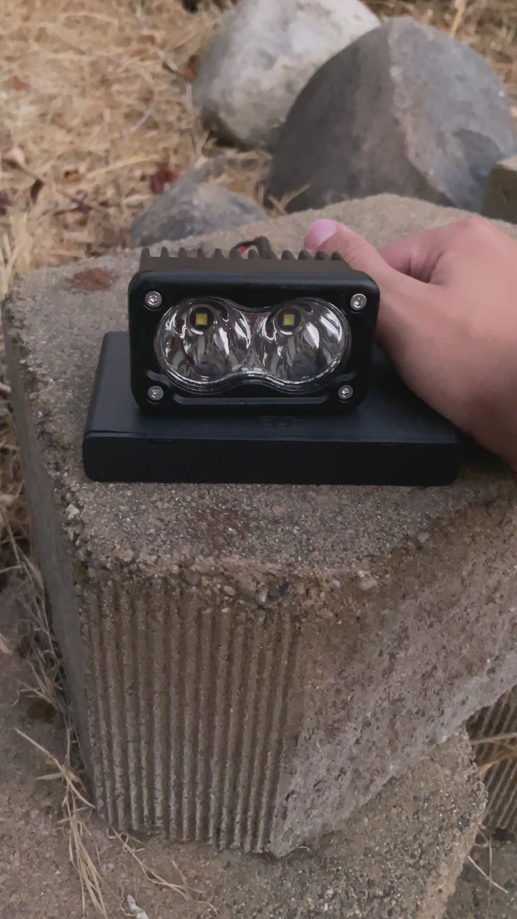 Battery power Baja lights