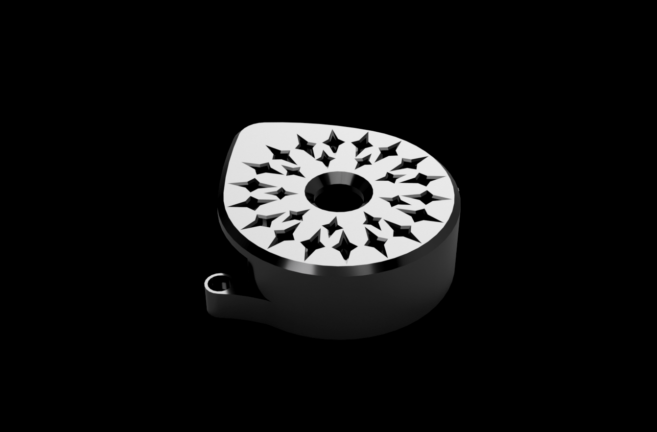 Grey "Star" Ultra bee motor cover